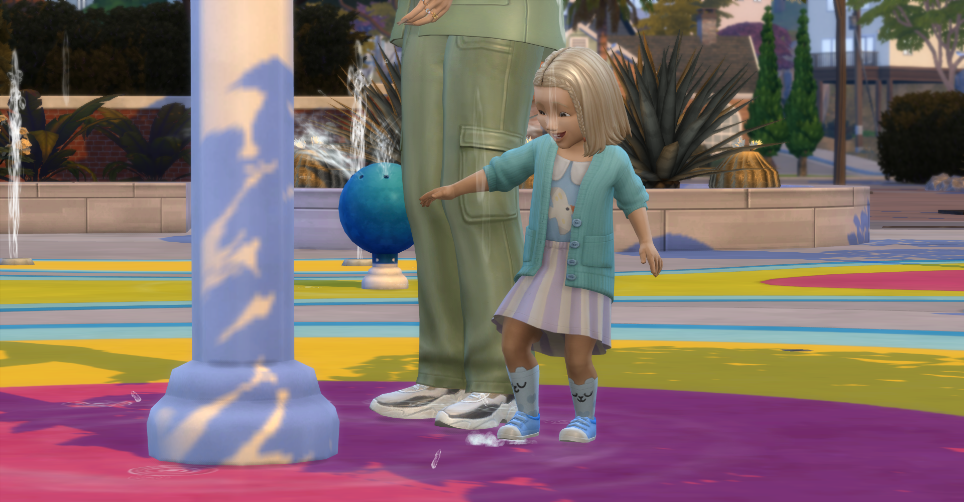 Ірен та Санні на прогулянці