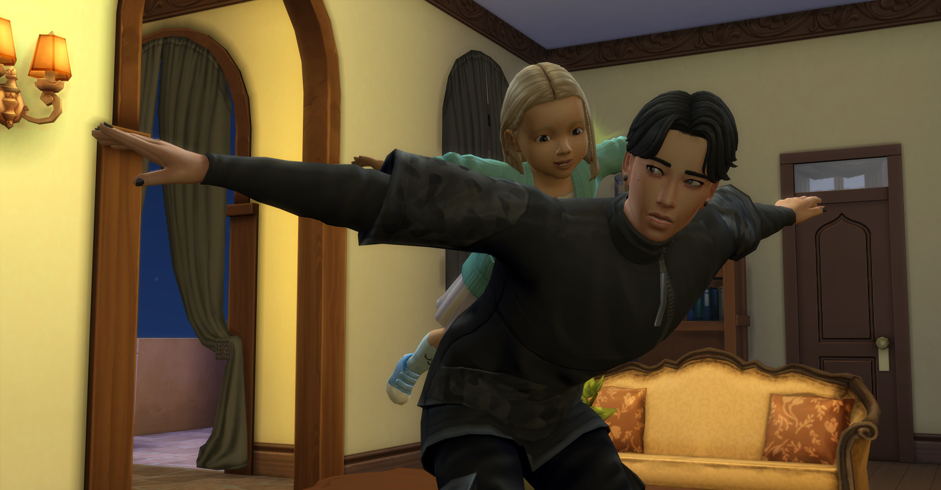 Ірен та Іан граються