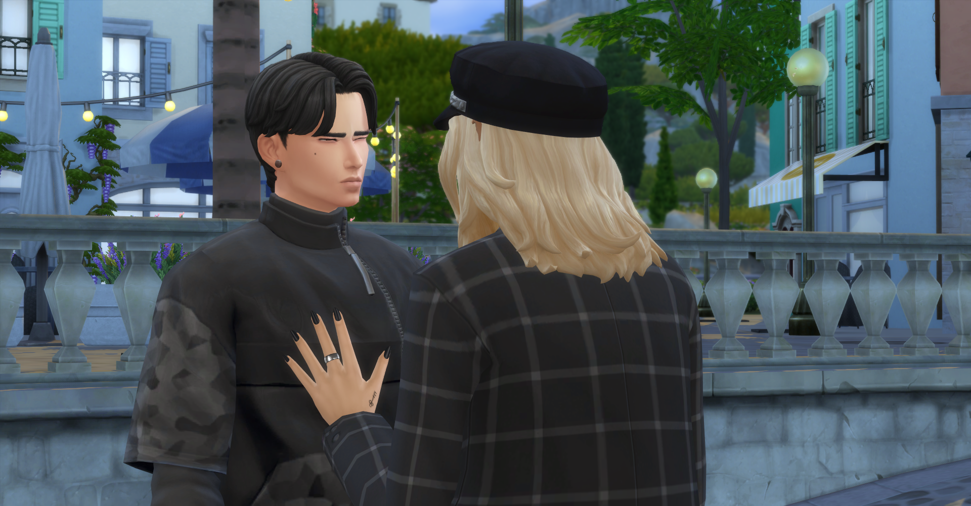 розмова Іана та Санні