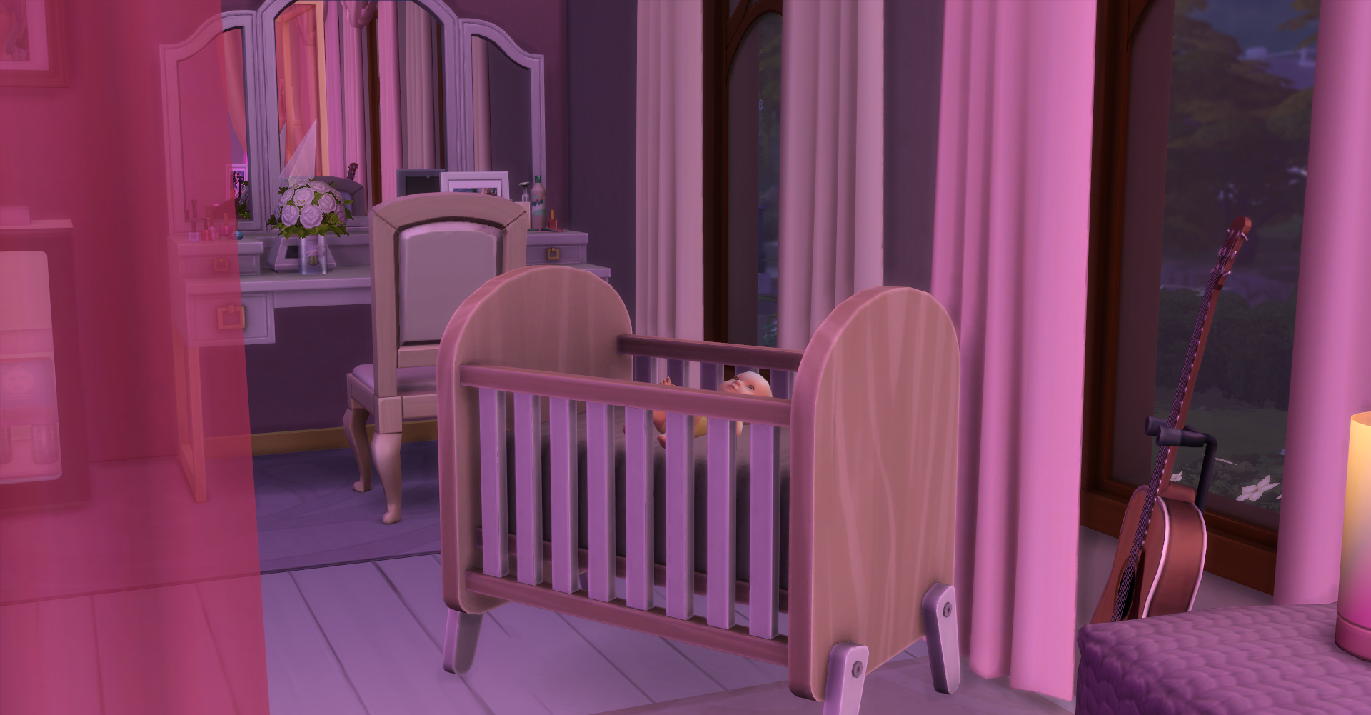 Ірен в ліжечку