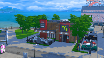 McDonald's Sims 4