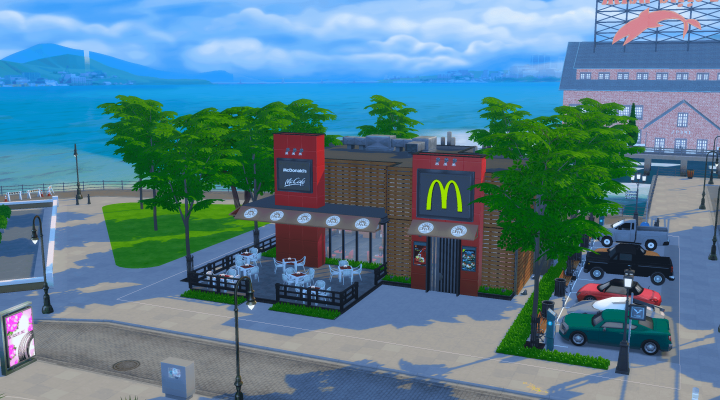 McDonald's Sims 4